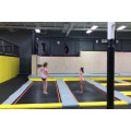 Large Successful Amusement Park  Trampoline Park